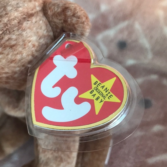 Rare 1999 Ty Original Beanie Pecan - Picture 2 of 5